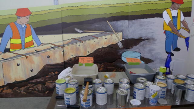 Paint for the murals